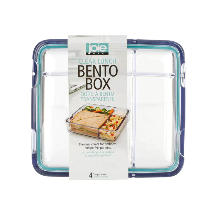 Joie 4 Compartment Clear Bento Box