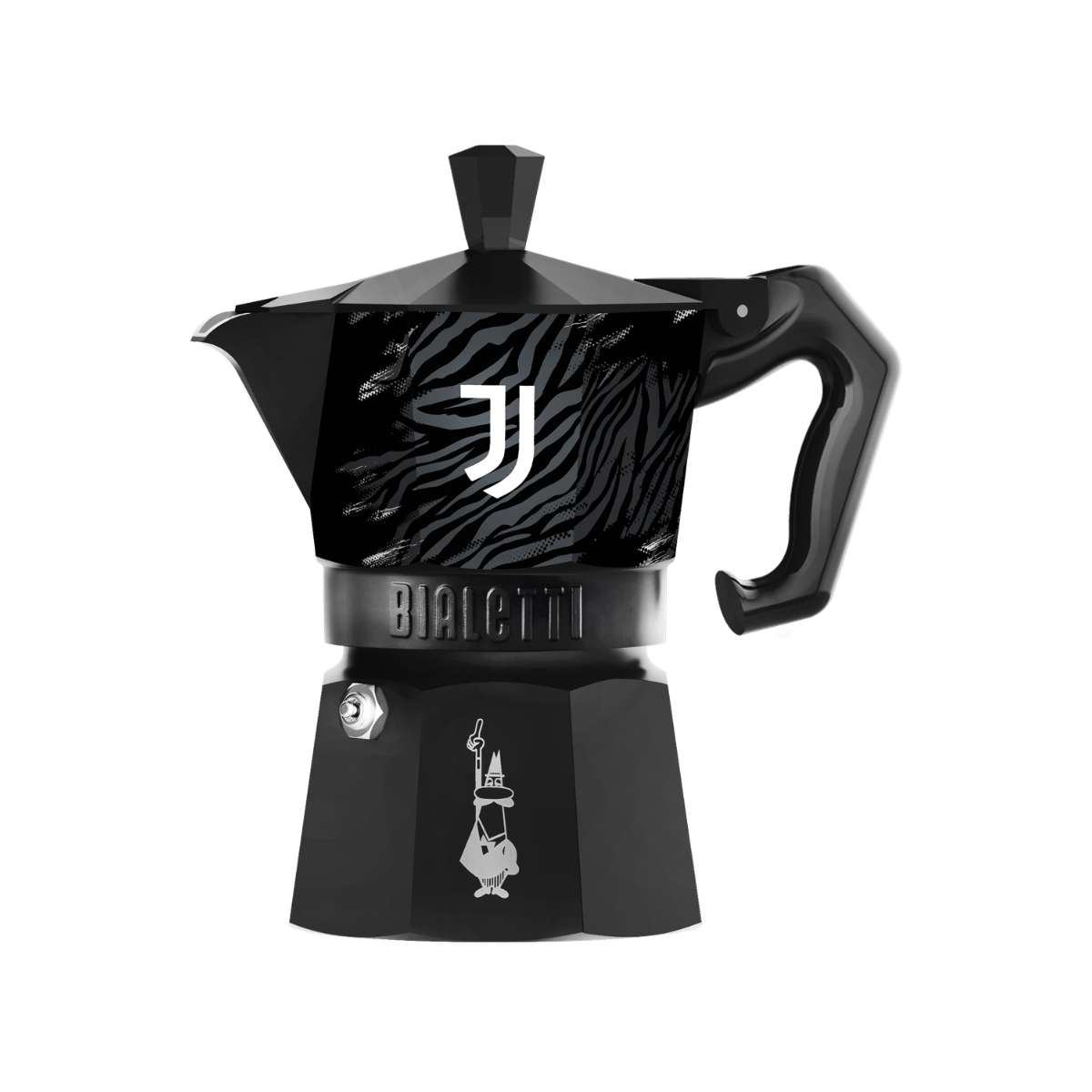 Bialetti Juventus FC Moka Express 3 Cup (130 ml) Stovetop Coffee Maker