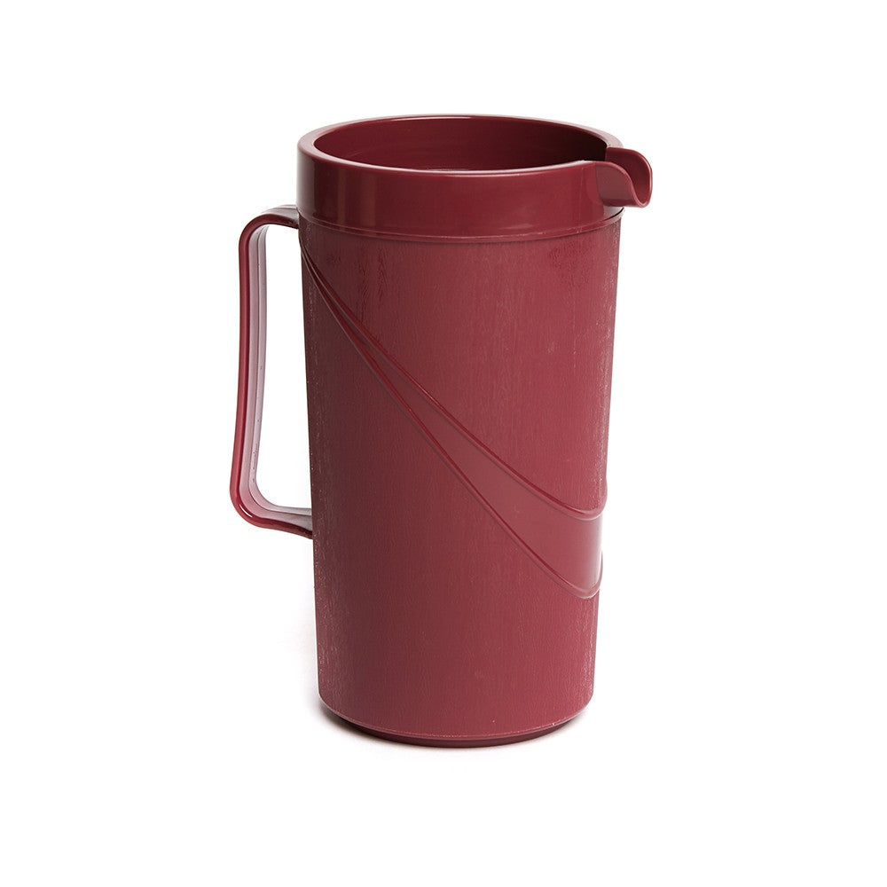KH Healthcare Moderne Insulated Jug 1000ml Burgundy PP/Pu  (#45)