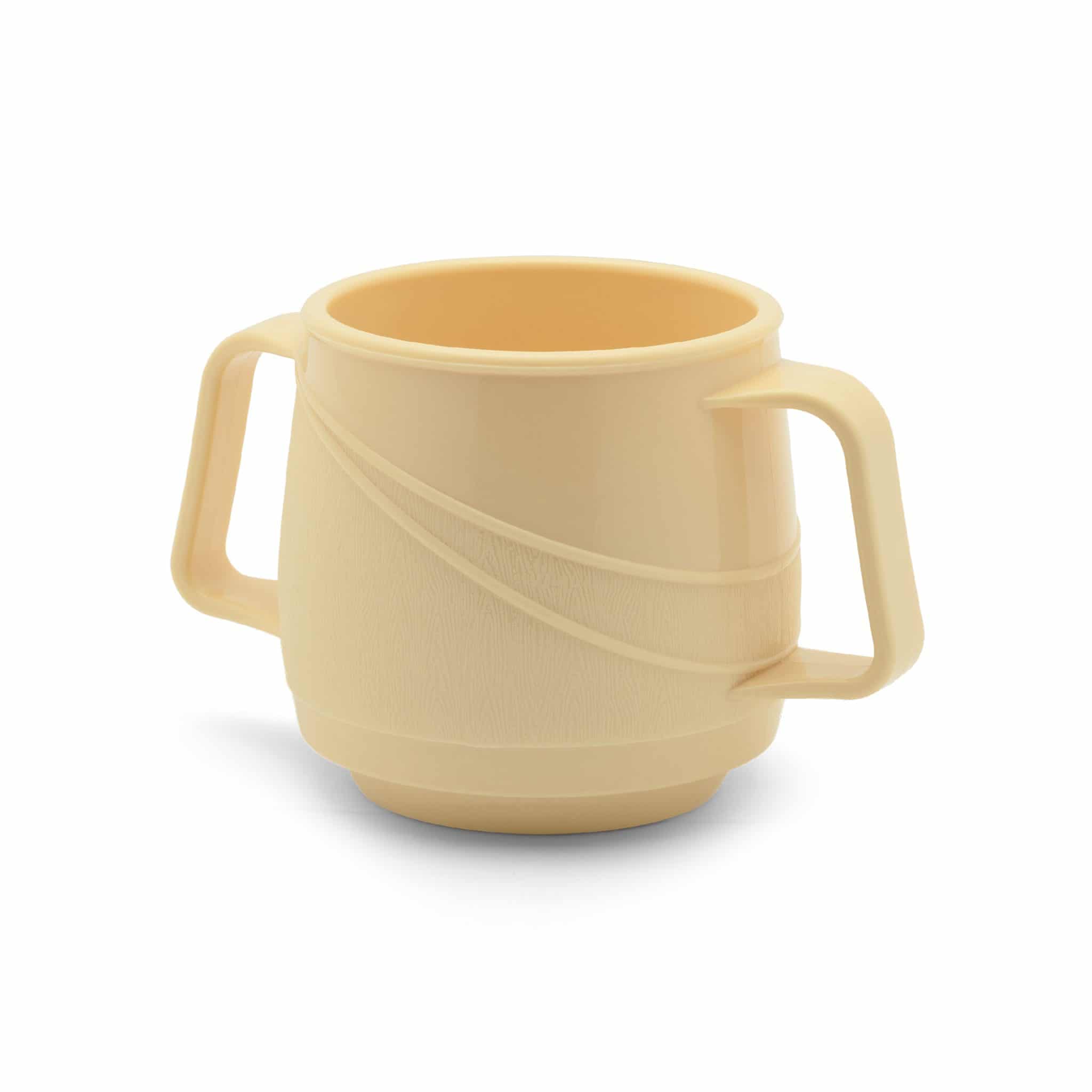 KH Healthcare Moderne Bev Mug Insulated Double Hdle 250ml Yellow  PP/Pu (#33)