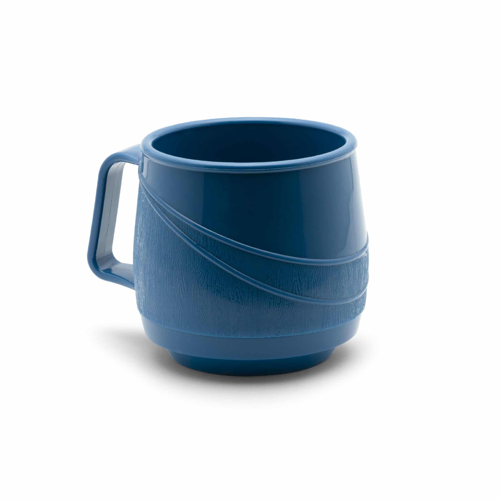 KH Healthcare Moderne Bev Mug Insulated Single Hdle 250ml Blue PP/Pu (#32)