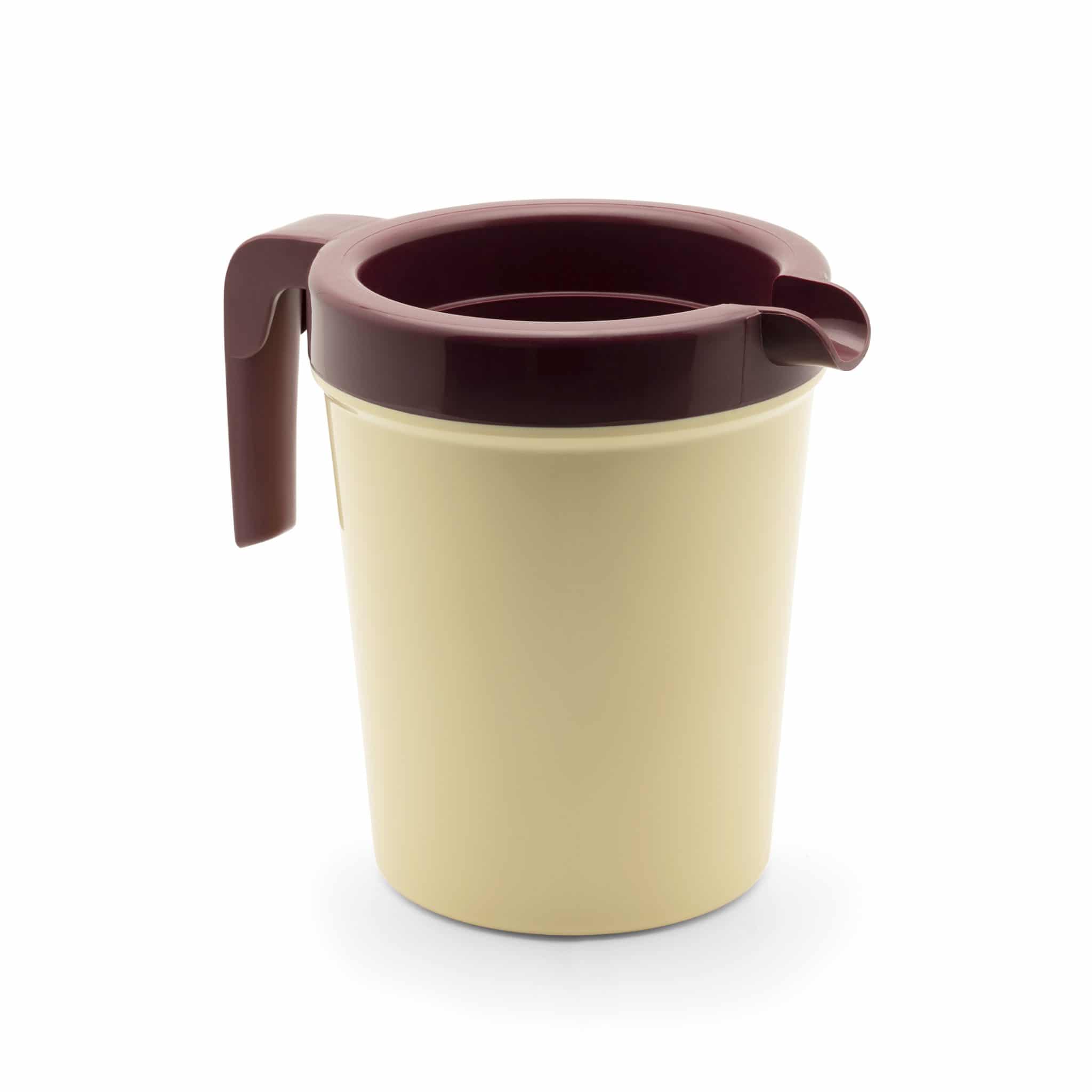 KH Healthcare Traditional Jug 1Lt Insulated Yellow PP/Pu (#10)