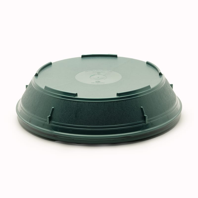 KH Healthcare Traditional Plate Cover Insulated Green PP/Pu (#1)