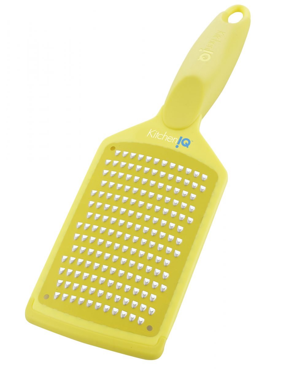 KitchenIQ Grater, Fine - Yellow