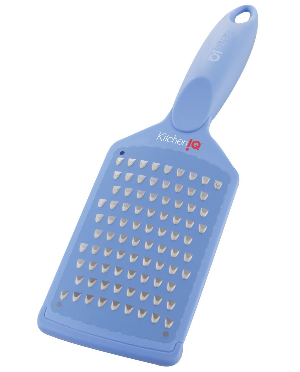 KitchenIQ Grater, Coarse - Blue