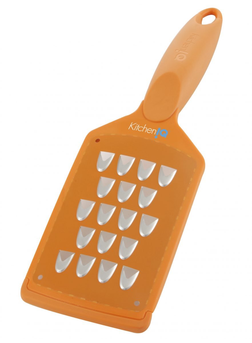 KitchenIQ Grater, Extra Coarse - Orange