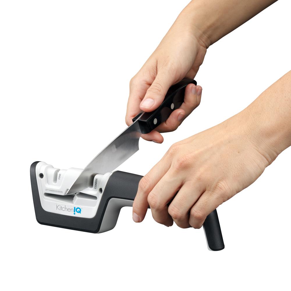 KitchenIQ Diamond Pro Pull-Thru Knife & Scissor Sharpener - Manual