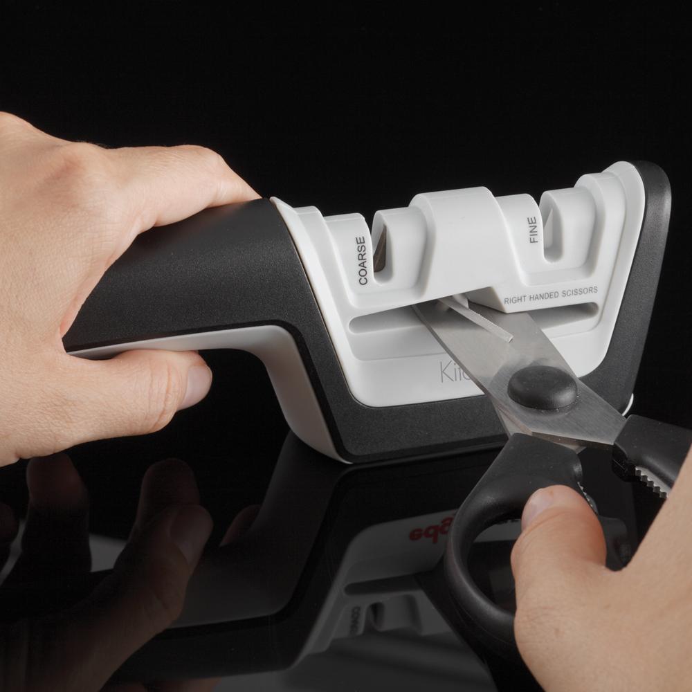 KitchenIQ Diamond Pro Pull-Thru Knife & Scissor Sharpener - Manual