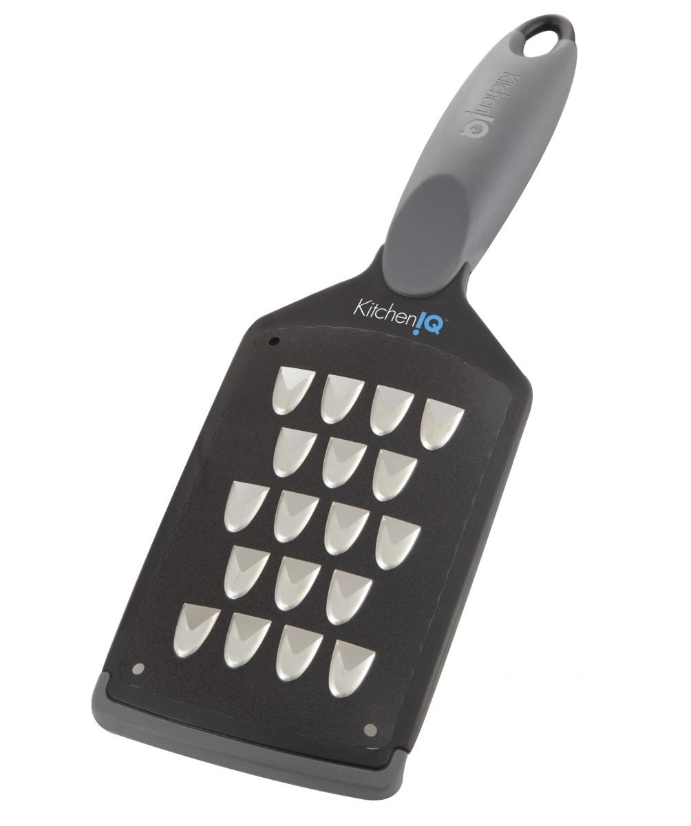 KitchenIQ Grater, Extra Coarse  - Black