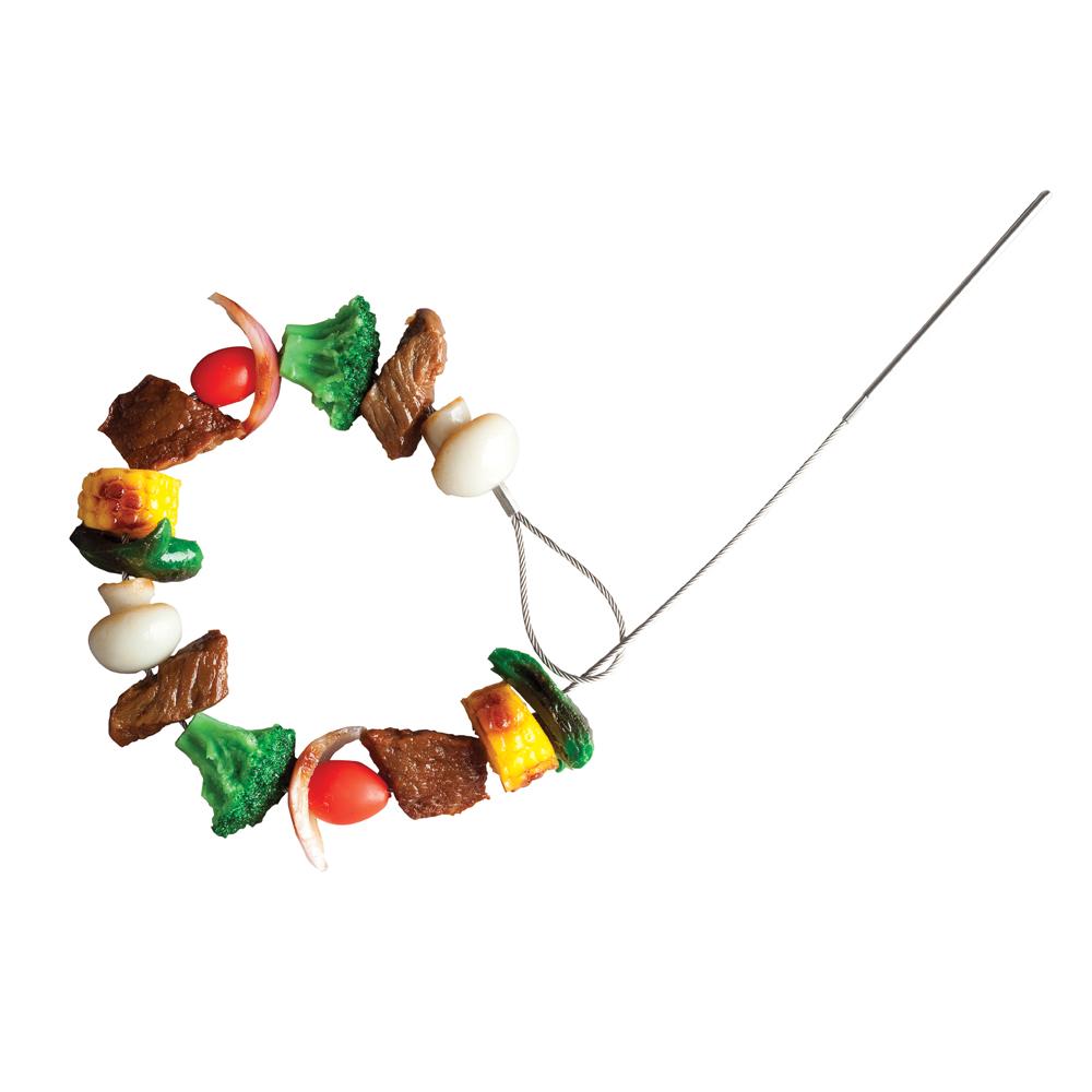 KitchenIQ FireWire Flexible Grilling Skewer 2pack