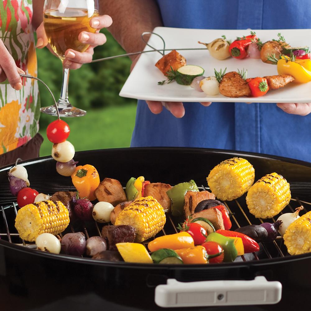 KitchenIQ FireWire Flexible Grilling Skewer 2pack