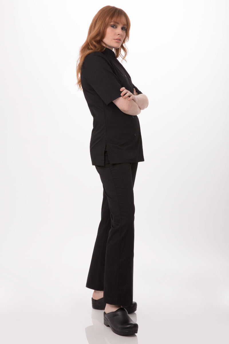 Chef Works Avignon Women's Bistro Shirt - Black