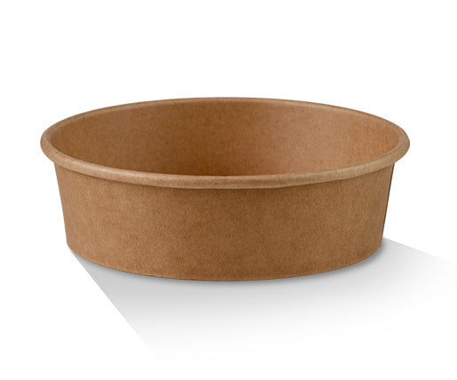 ecoware 16oz PLA Coated Kraft Salad Bowl (Carton of 300)
