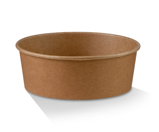 ecoware 25oz PLA Coated Kraft Salad Bowl (Carton of 300)