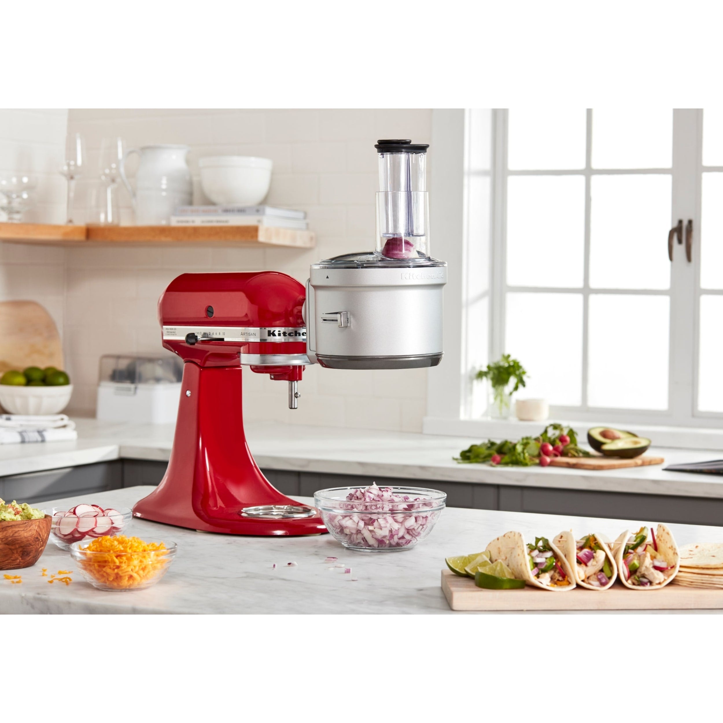 KitchenAid Food Processor Attachment for Stand Mixer KSM2FPA
