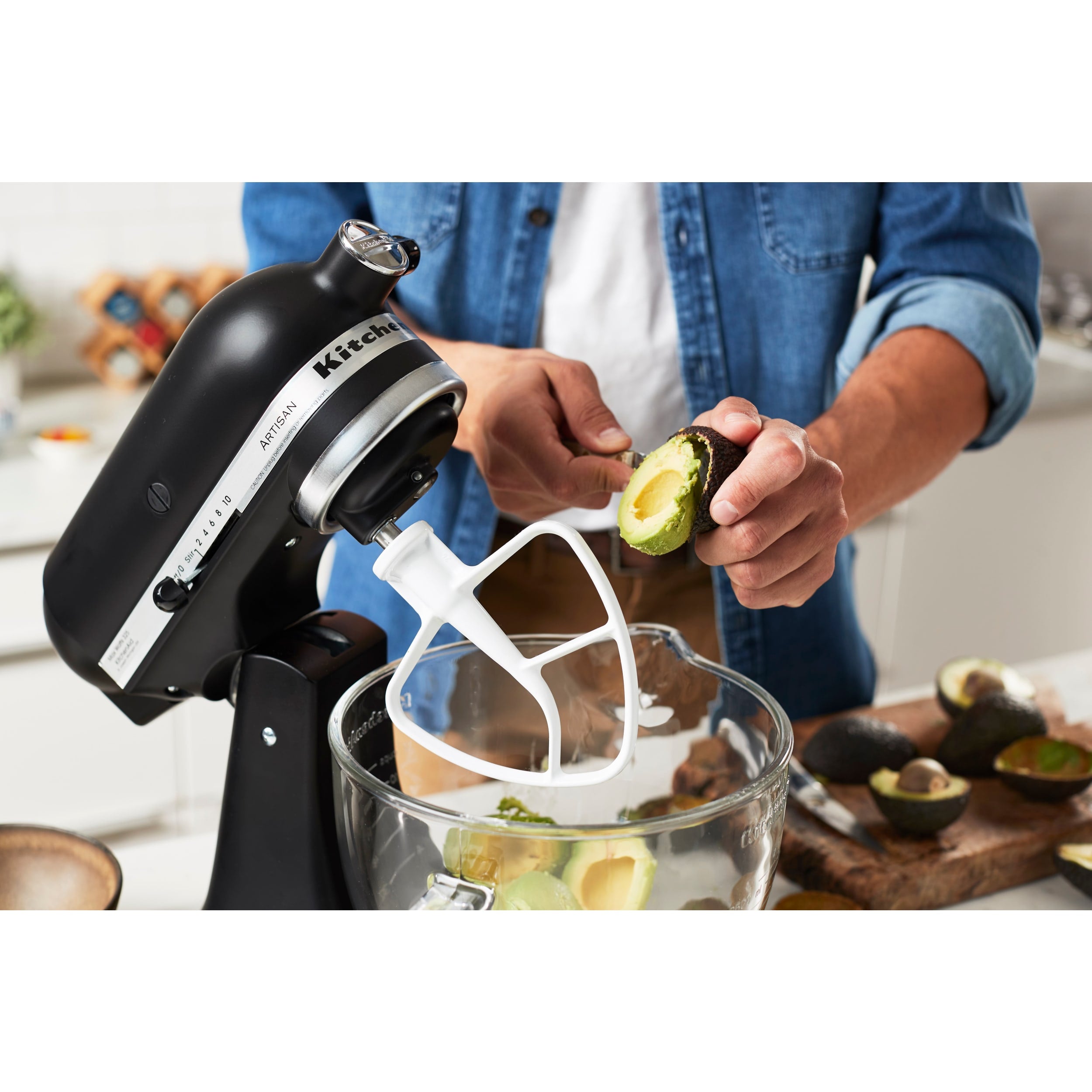 KitchenAid 4.7L Glass Bowl for Tilt-Head Stand Mixer KSM5GB