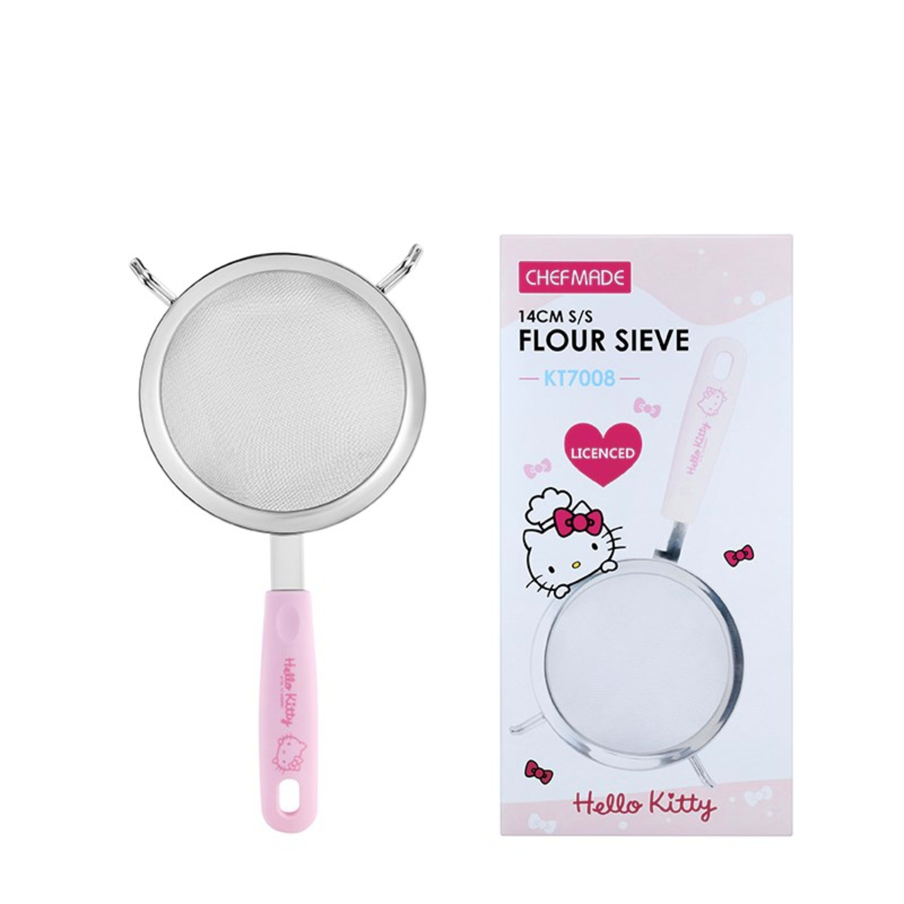 CHEFMADE x Sanrio Hello Kitty Stainless Steel Flour Sifter (L)