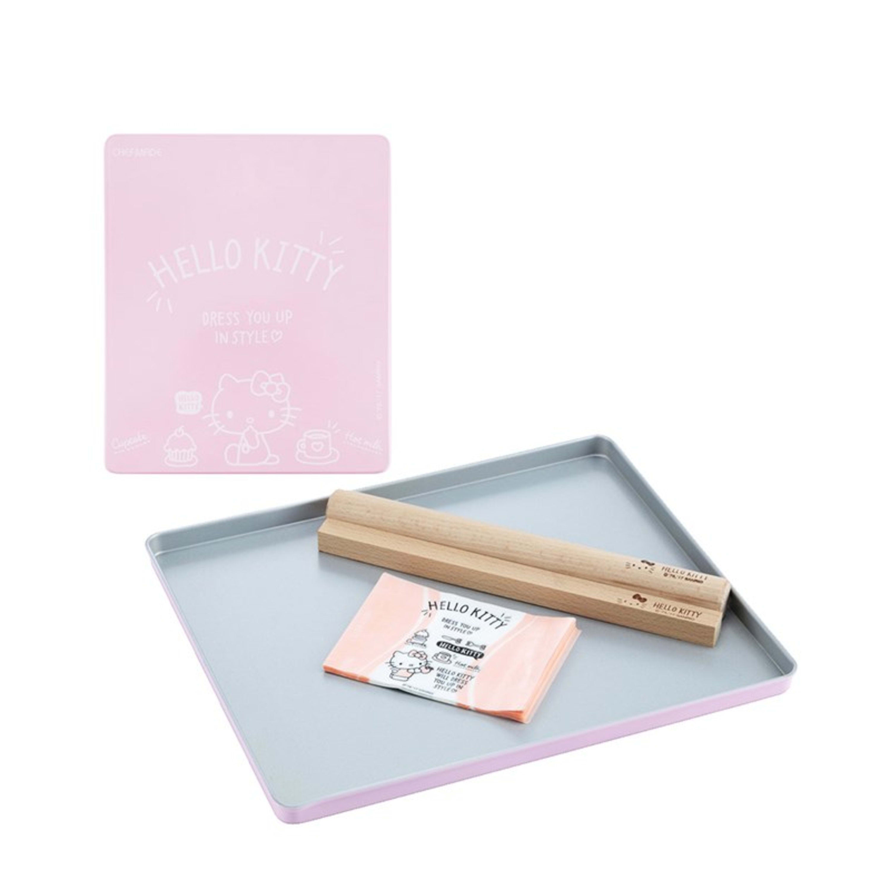CHEFMADE x Sanrio Hello Kitty 4 Piece Non-Stick Nougat Mould Set
