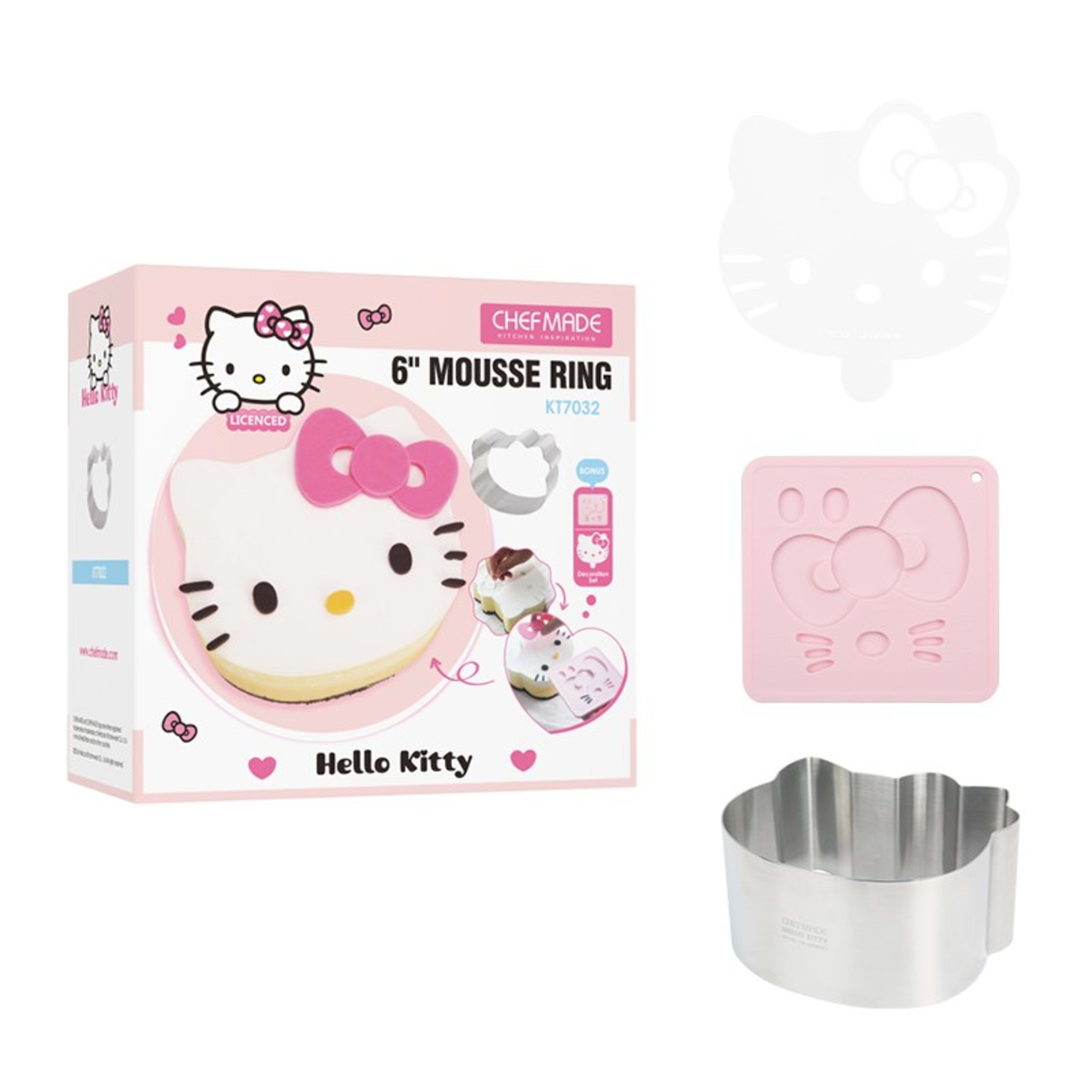 CHEFMADE x Sanrio Hello Kitty Shaped Mousse Ring 15cm