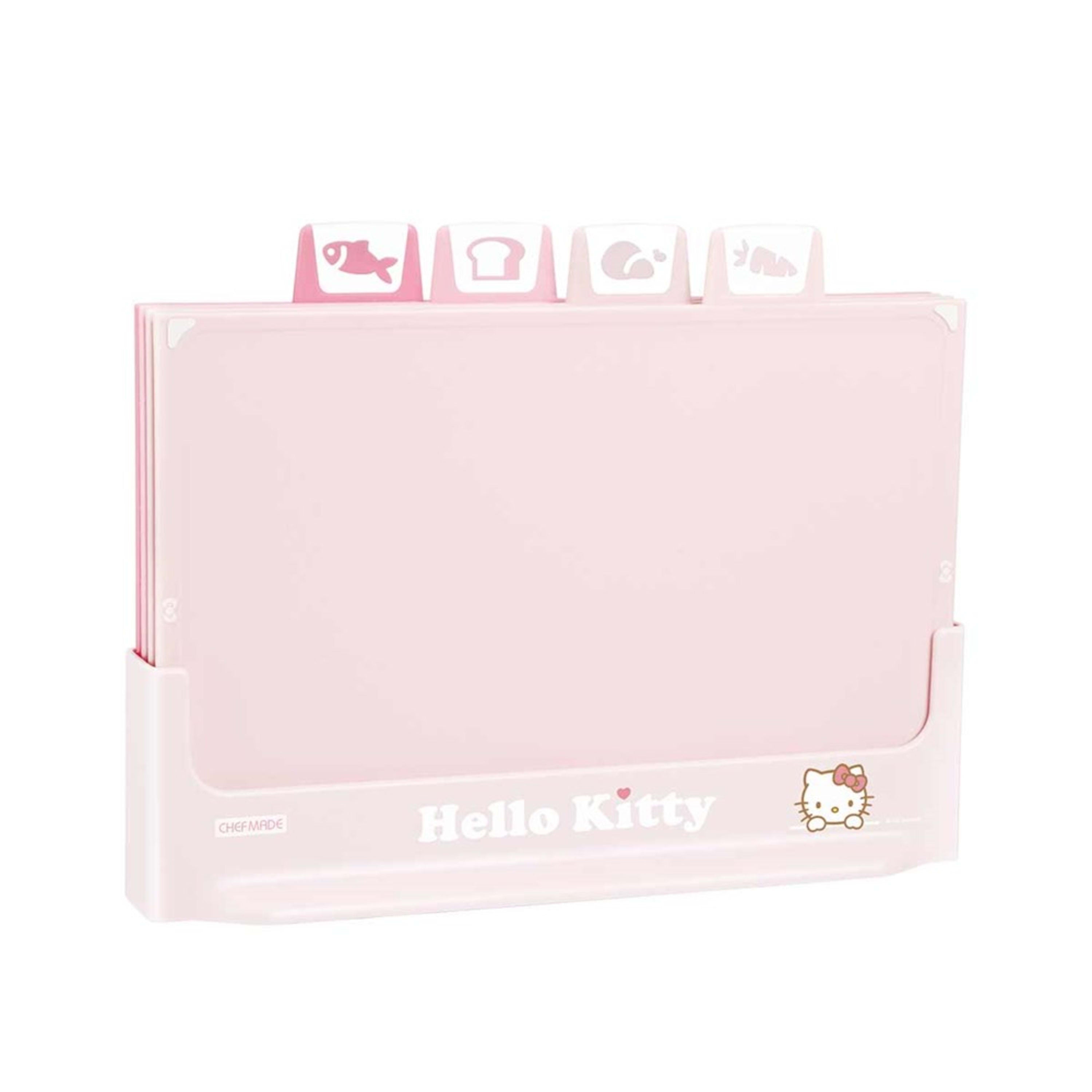 CHEFMADE x Sanrio Hello Kitty 4 Piece Cutting Board Set 30x20cm