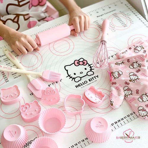 CHEFMADE x Sanrio Hello Kitty Kids Baking Set 15 piece