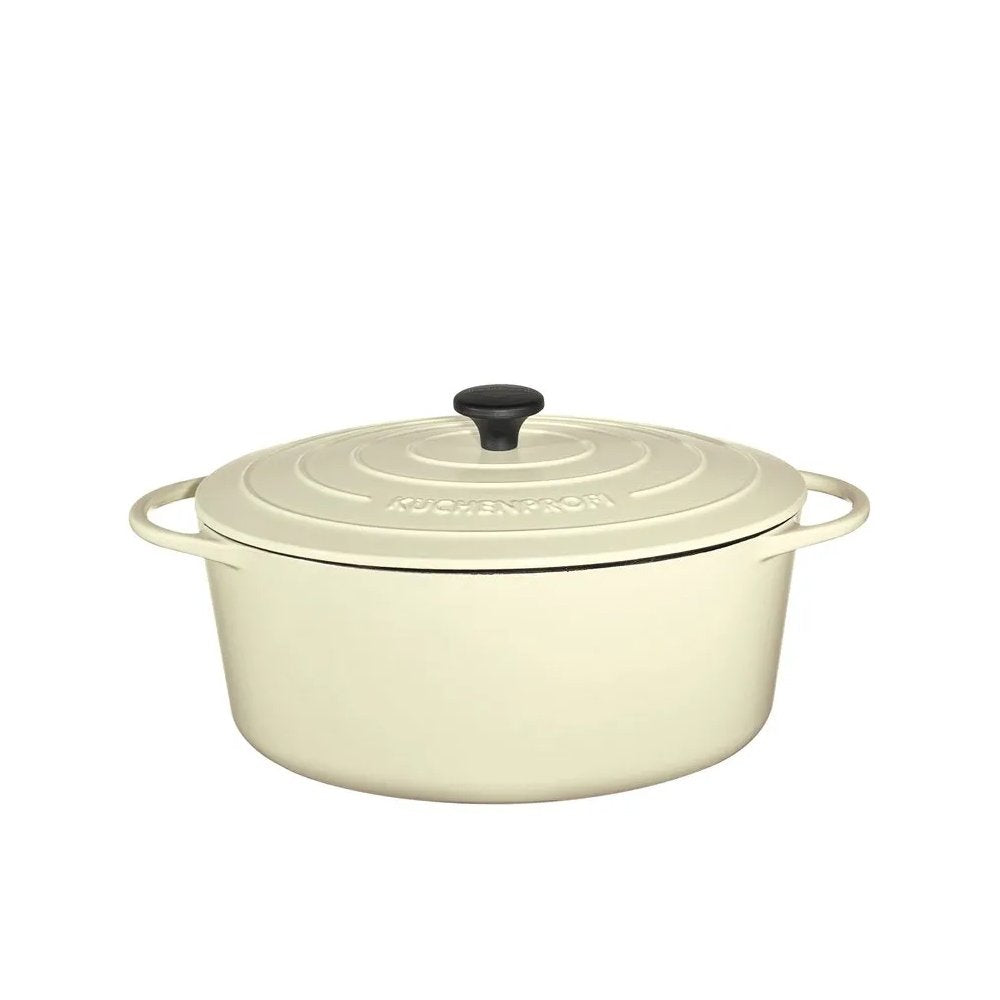 Kuchenprofi Oval French Oven 35cm Crème