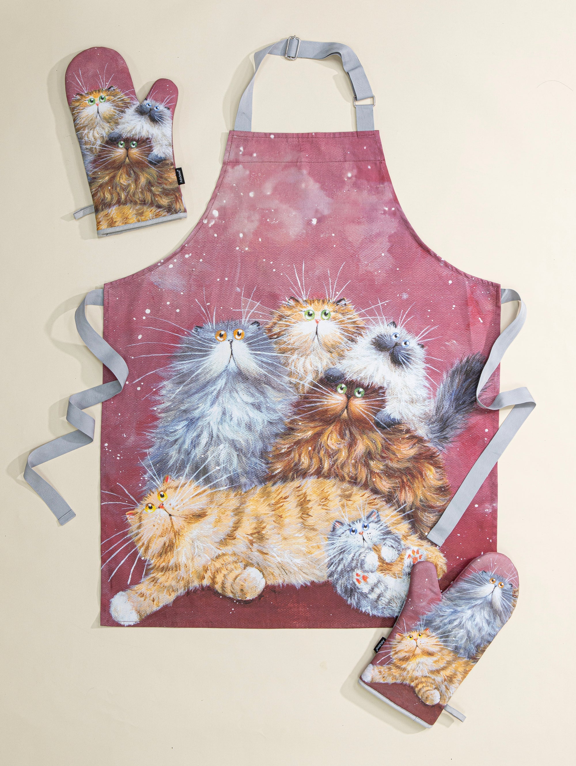 Ashdene Kim's Cats Friends Family Apron