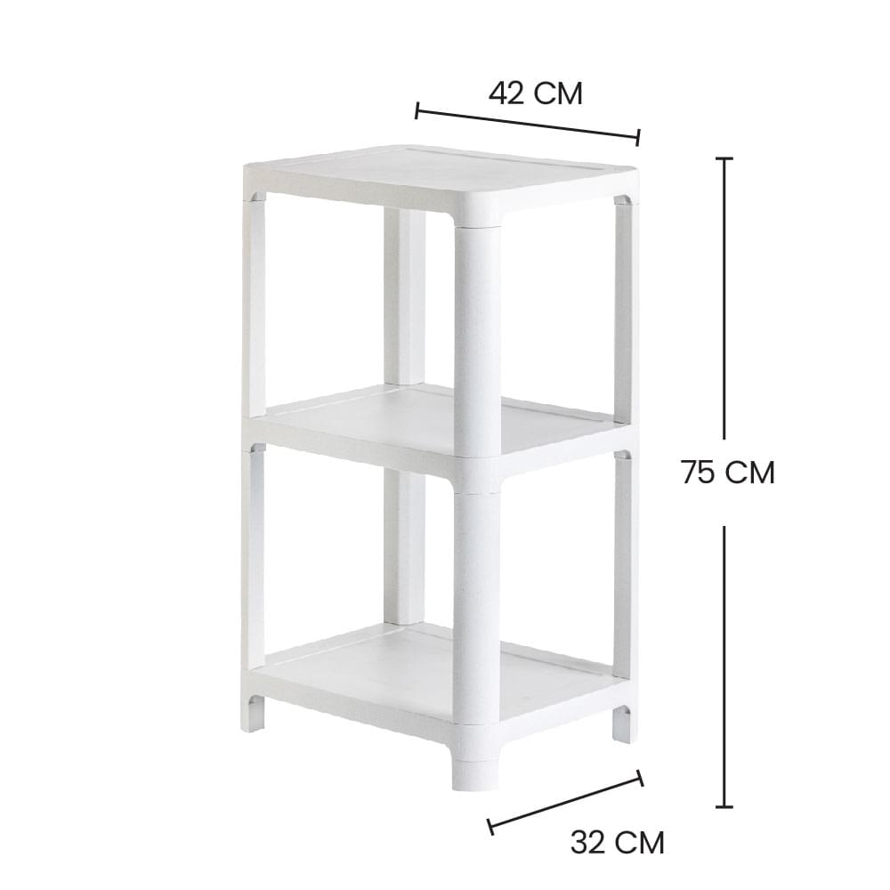 Vigar Klar Rectangular 3 shelves