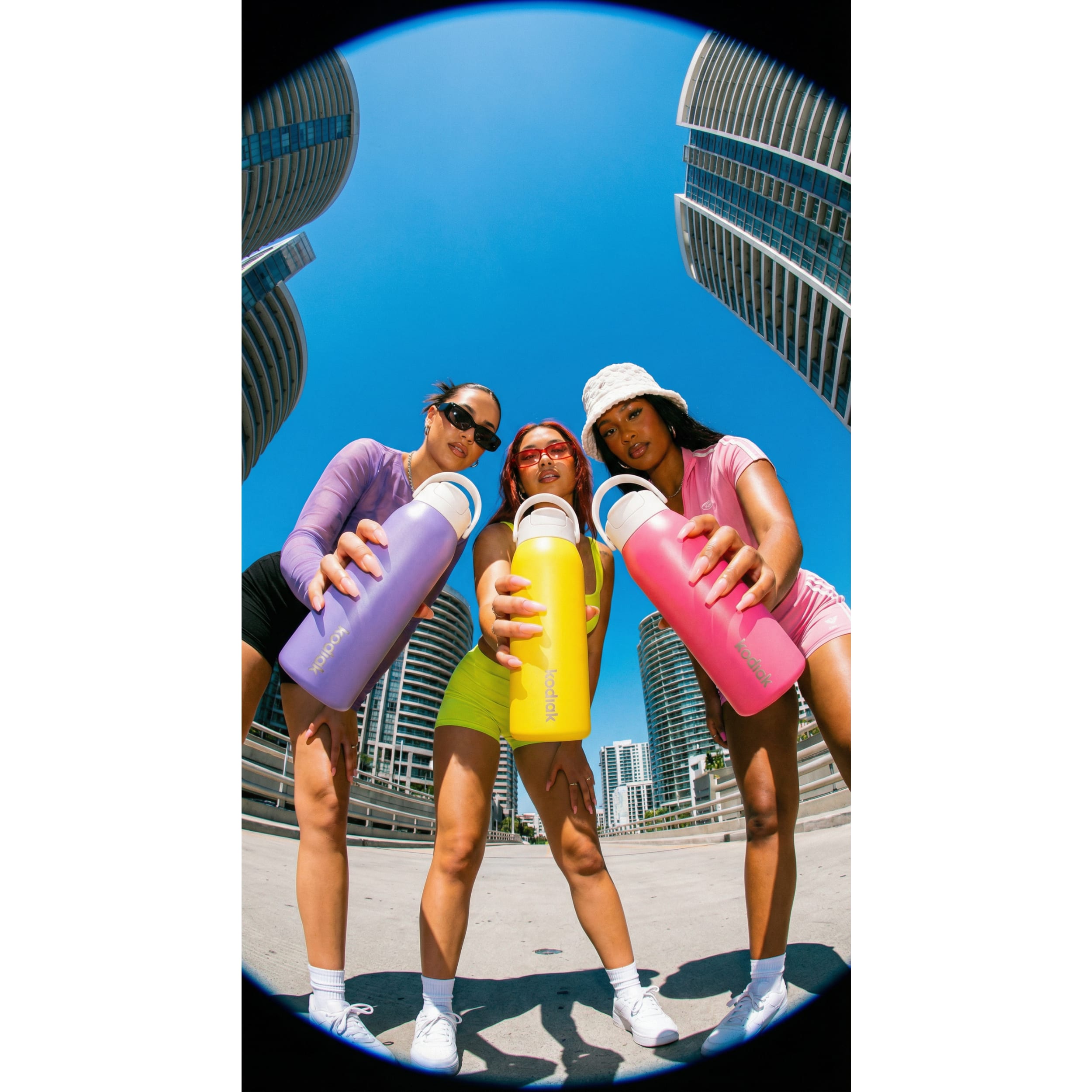 Kodiak Impact Insulated Bottle 710ml Pink Pop