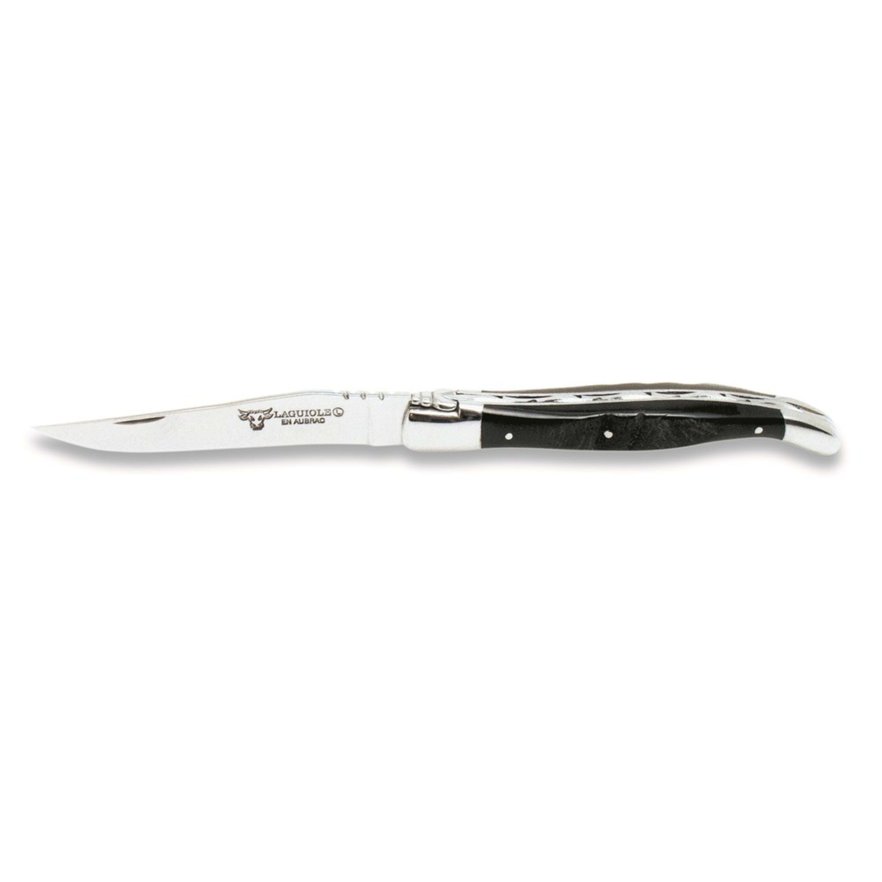 Laguiole en Aubrac Folding Knife 12cm - Solid Horn