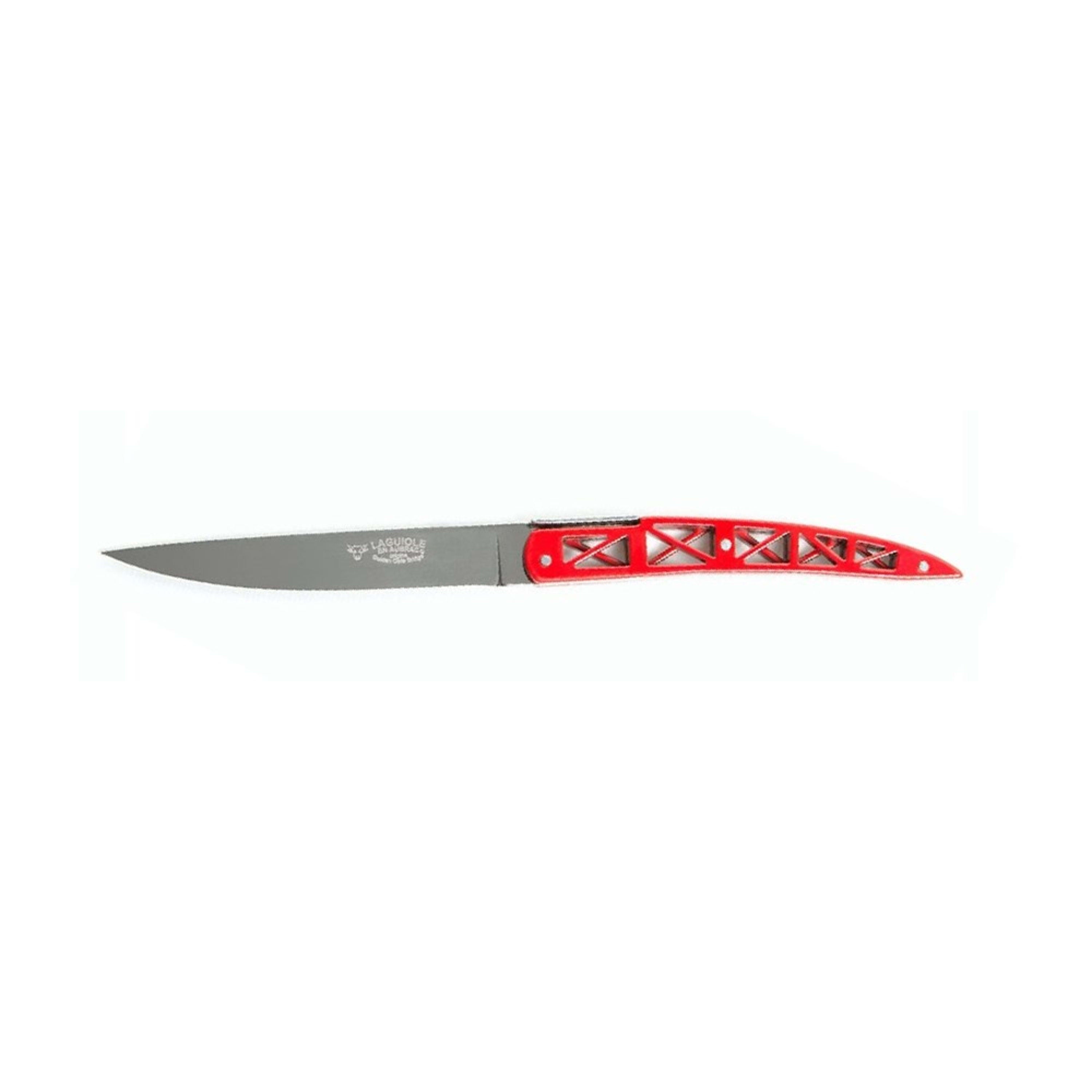 Laguiole en Aubrac Origin Golden Gate Bridge Collection Red Stainless Steel