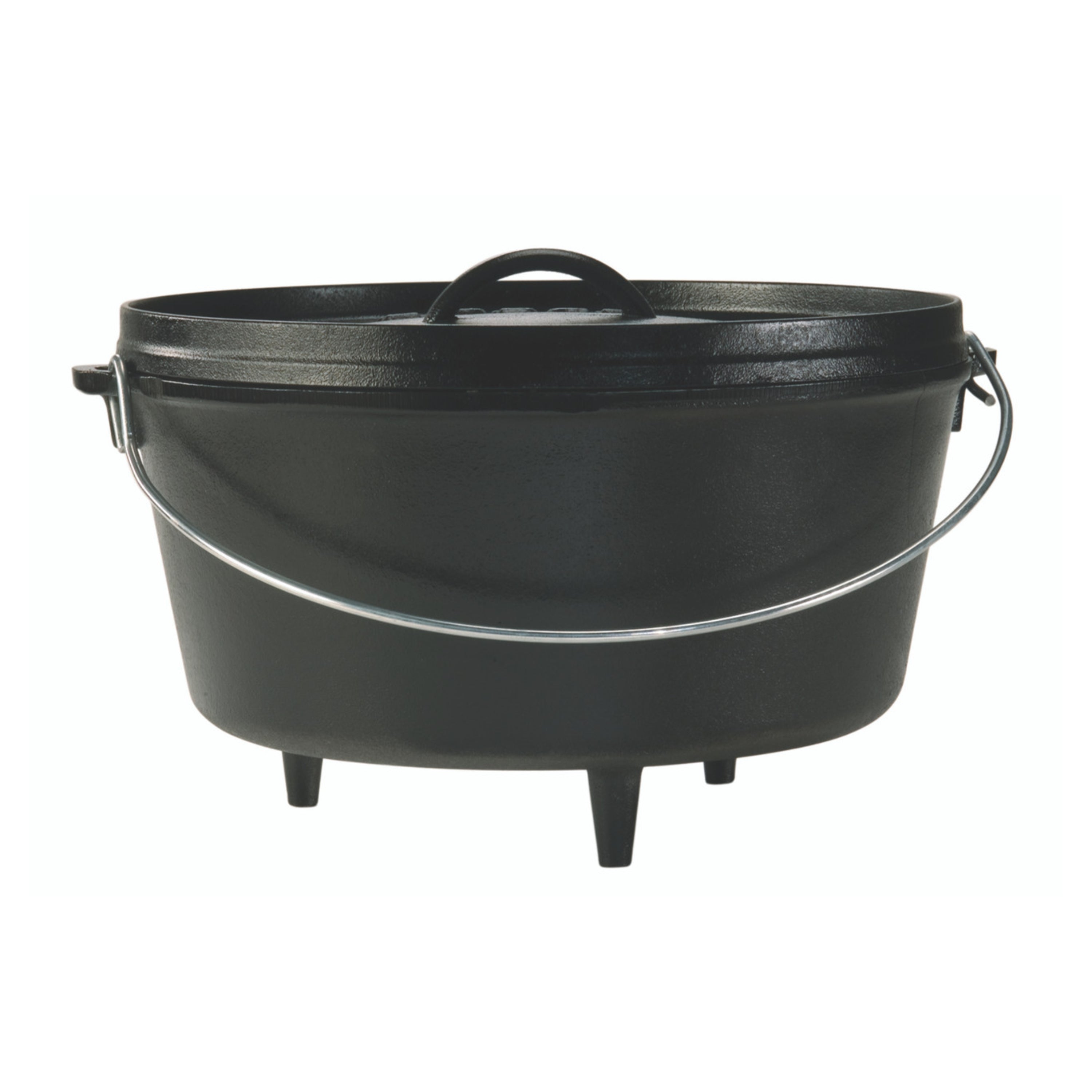 Lodge Cast Iron Deep Camp Dutch Oven with Lid 8 Quart (7.6L)