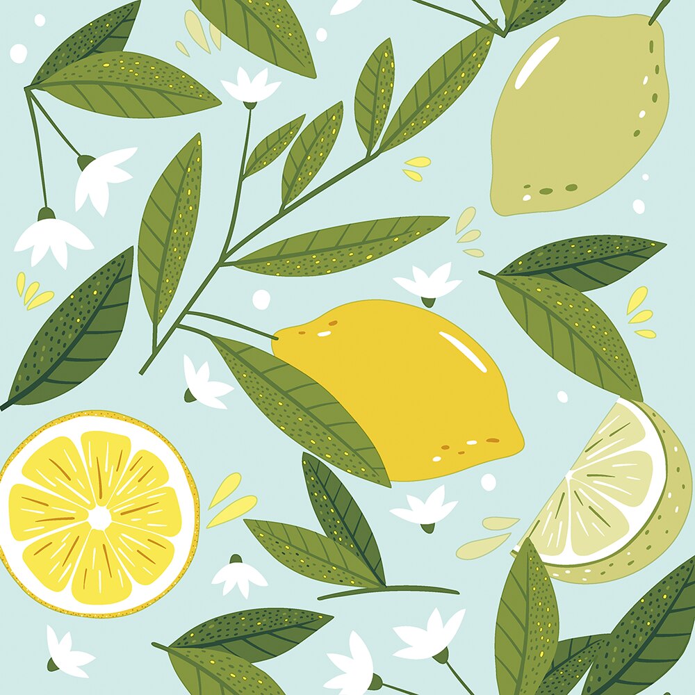 Paper+Design Luncheon Napkins – 20 Pack – Lemon Tree