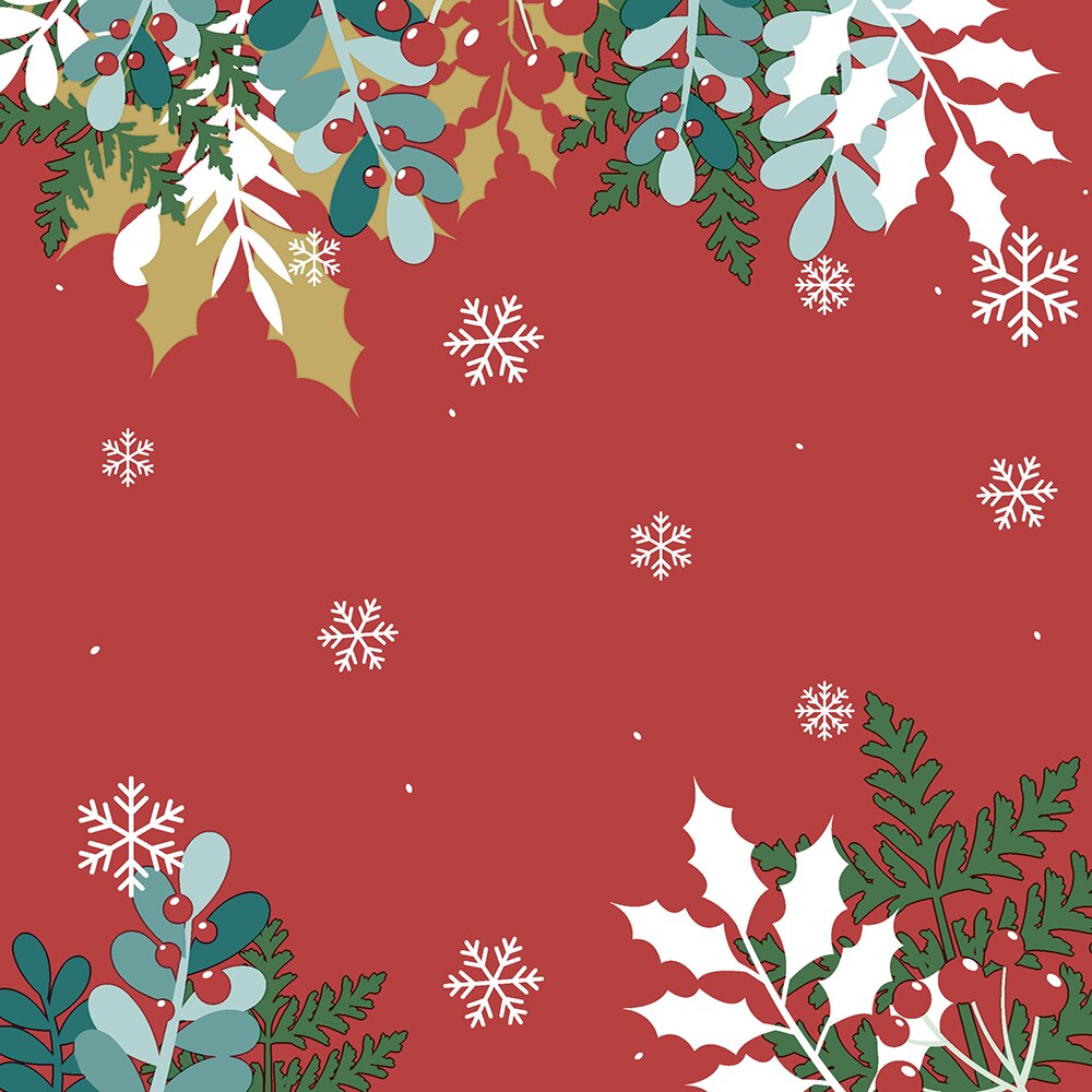 Paper+Design Luncheon Napkins – 20 Pack – Merry Holly