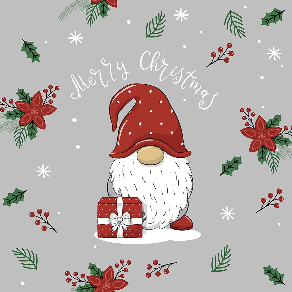 Paper+Design Luncheon Napkins – 20 Pack – Tomte With Gift