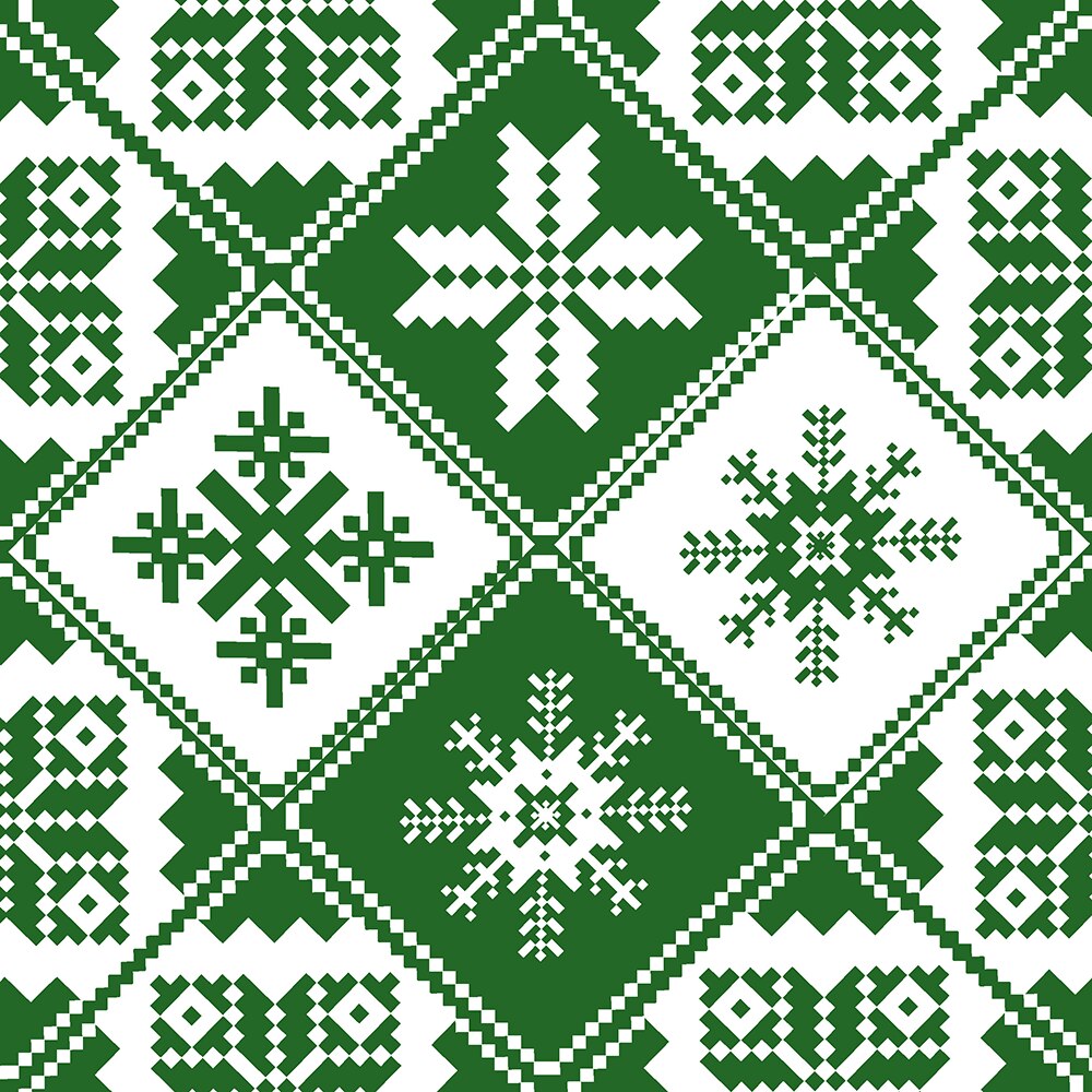 Paper+Design Luncheon Napkins – 20 Pack – Traditions Green