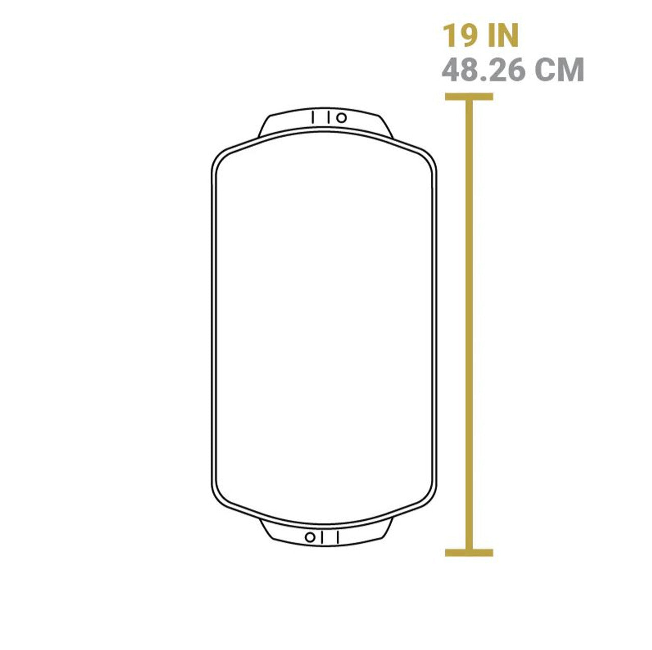Lodge 19 x 19.5 Inch Cast Iron Reversible Grill / Griddle