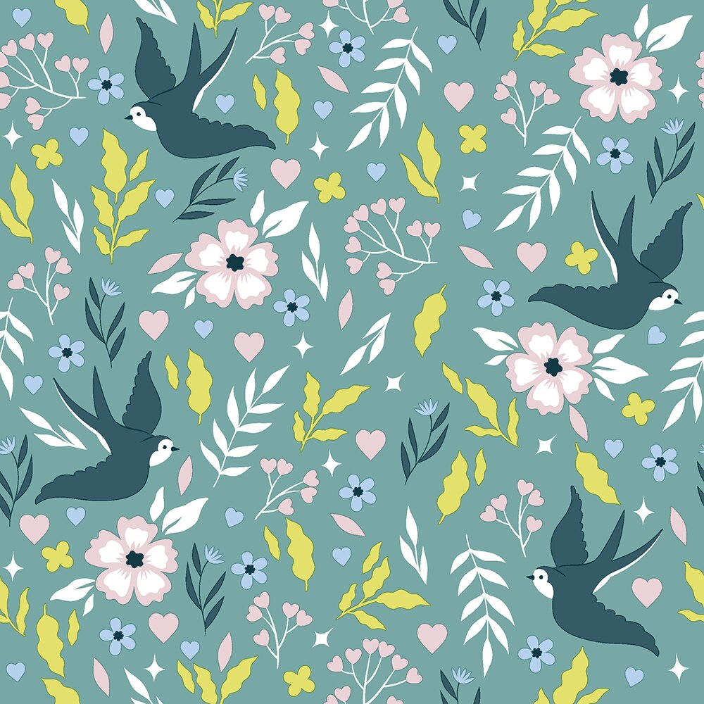 Paper+Design Luncheon Napkins – 20 Pack – Lovebirds