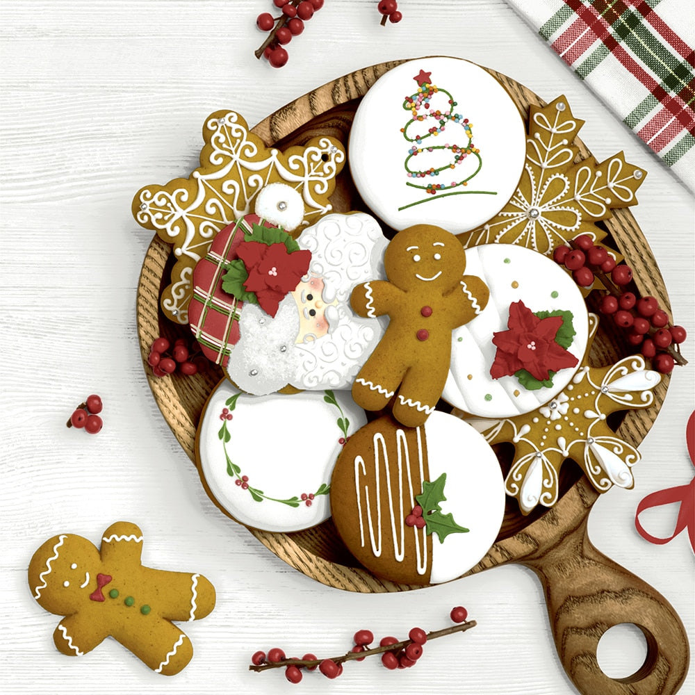 Paper+Design Luncheon Napkins – 20 Pack – Festive Frosting