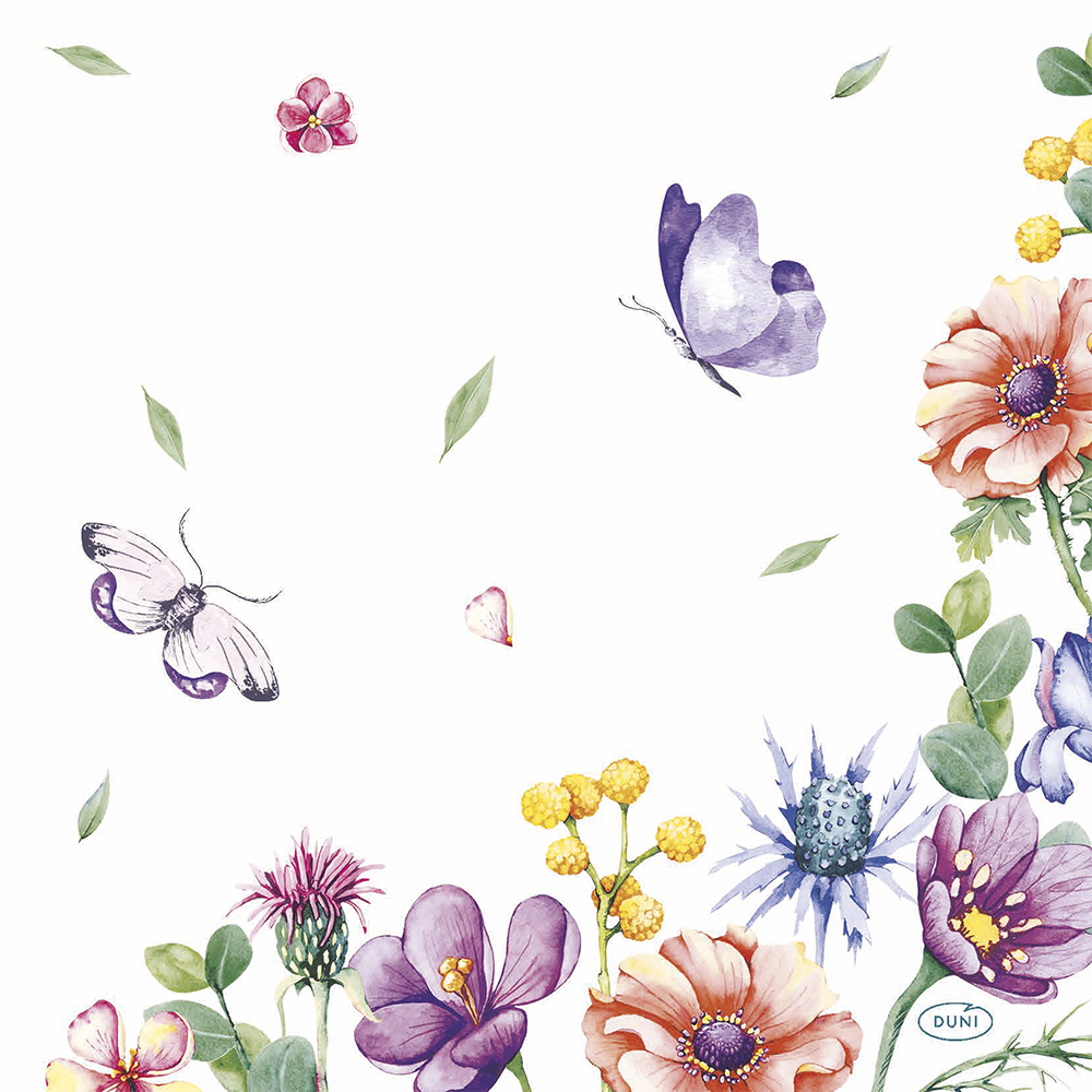 Paper+Design Luncheon Napkins – 20 Pack – Breezy Butterflies