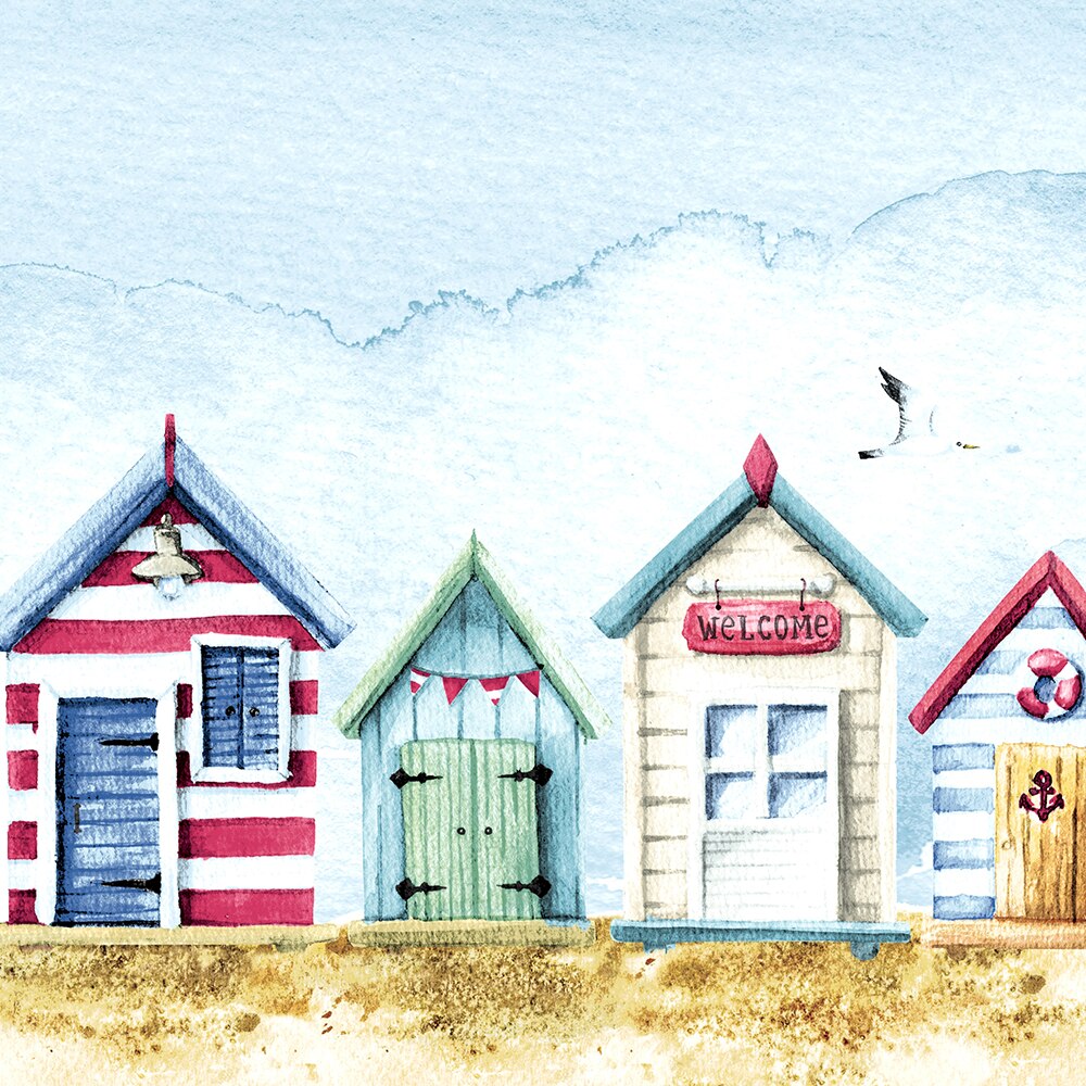 Paper+Design Luncheon Napkins – 20 Pack – Beach Houses