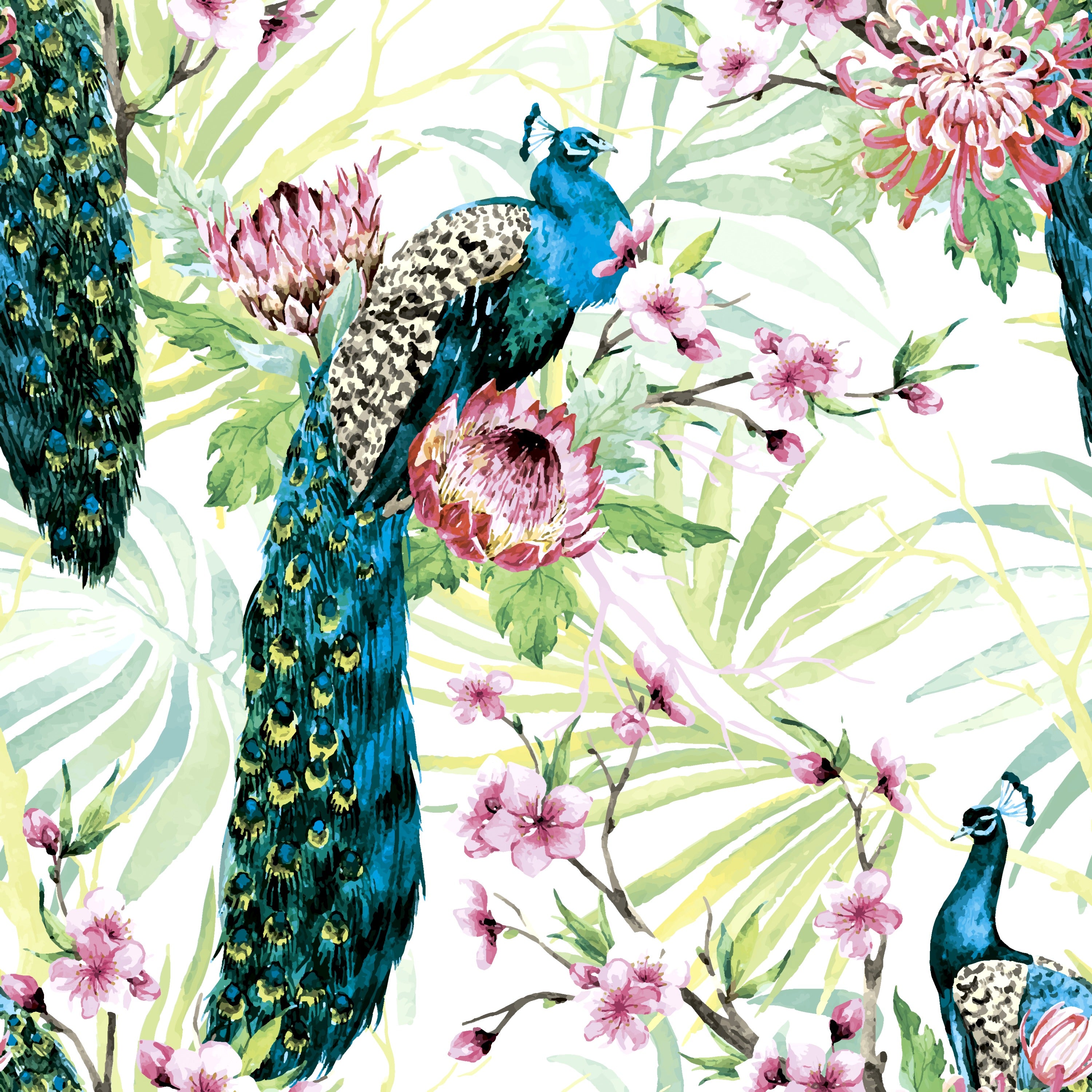 Paper+Design Luncheon Napkins – 20 Pack – Tropic Peacock