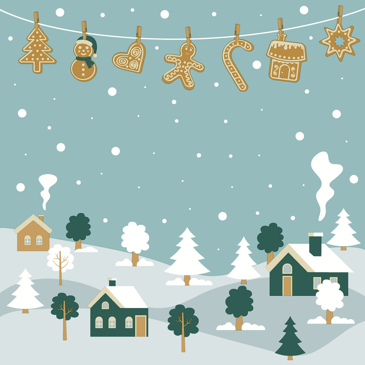 Paper+Design Luncheon Napkins – 20 Pack – Winter Hill