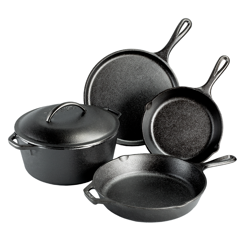 Lodge Cast Iron 5 Piece Cookware Set