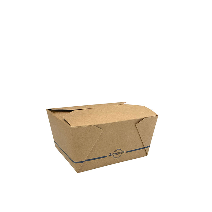 ecoware PLA Coated Lunch Box Small (Carton of 200)
