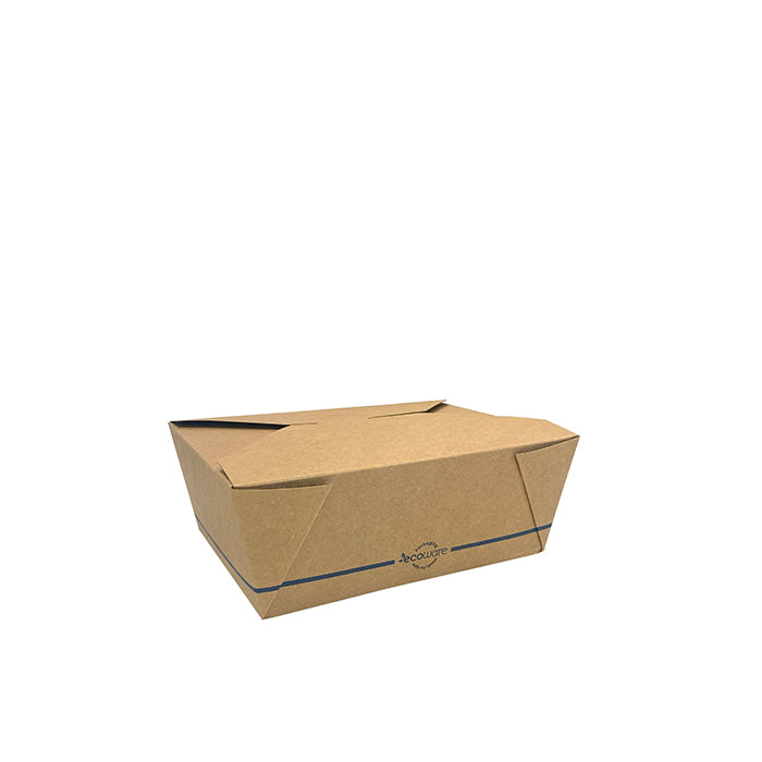 ecoware PLA Coated Lunch Box Medium (Carton of 200)