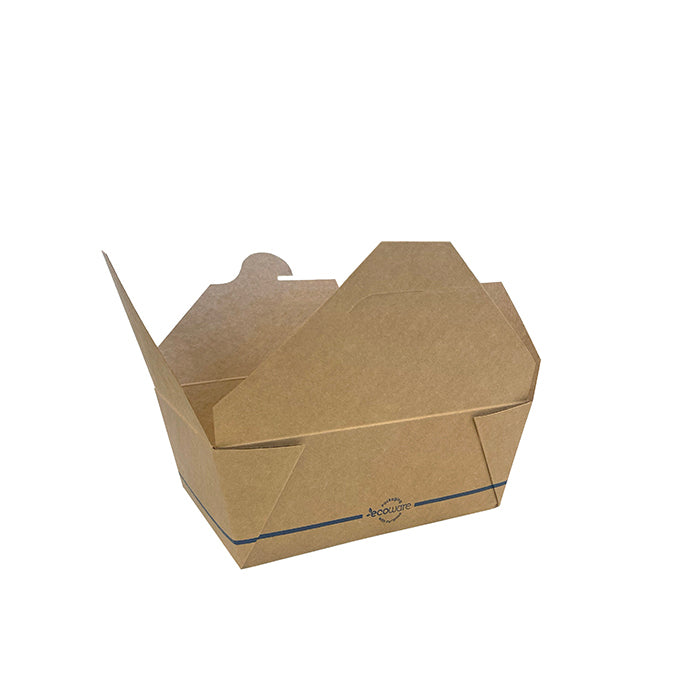 ecoware PLA Coated Lunch Box Medium (Carton of 200)