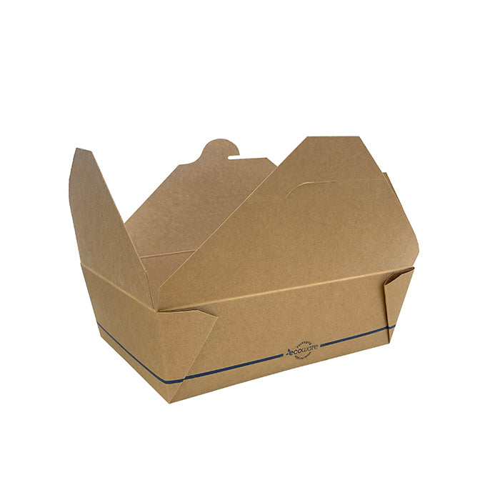 ecoware PLA Coated Lunch Box Large (Carton of 200)