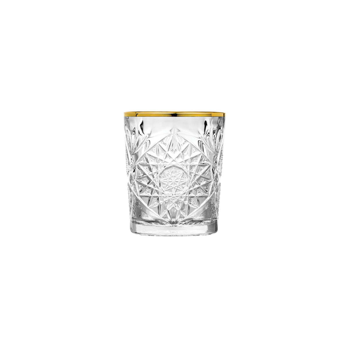 Libbey ONIS Hobstar Double Old Fashioned - Gold Rim (355ml)