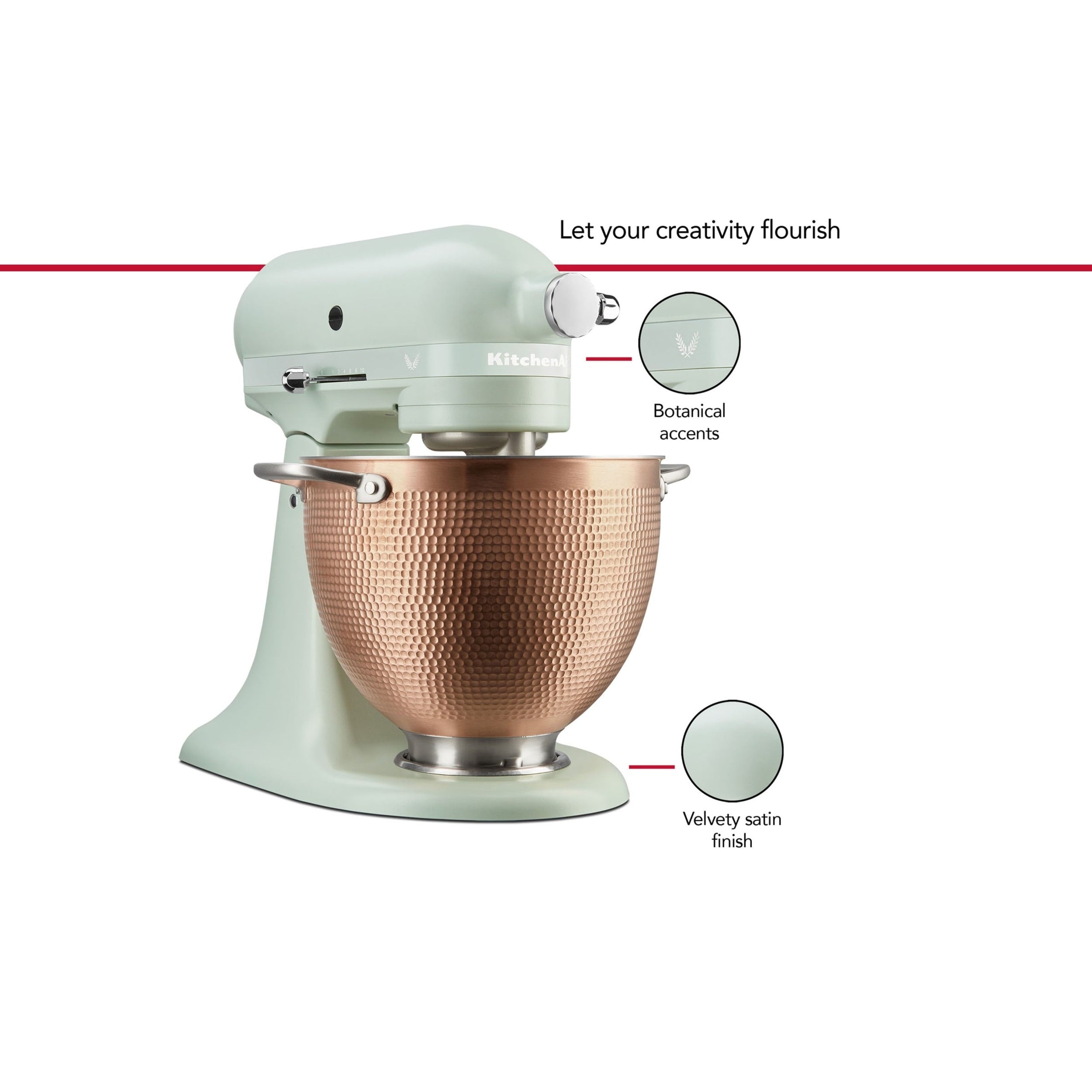KitchenAid Blossom Tilt-Head Stand Mixer KSM180